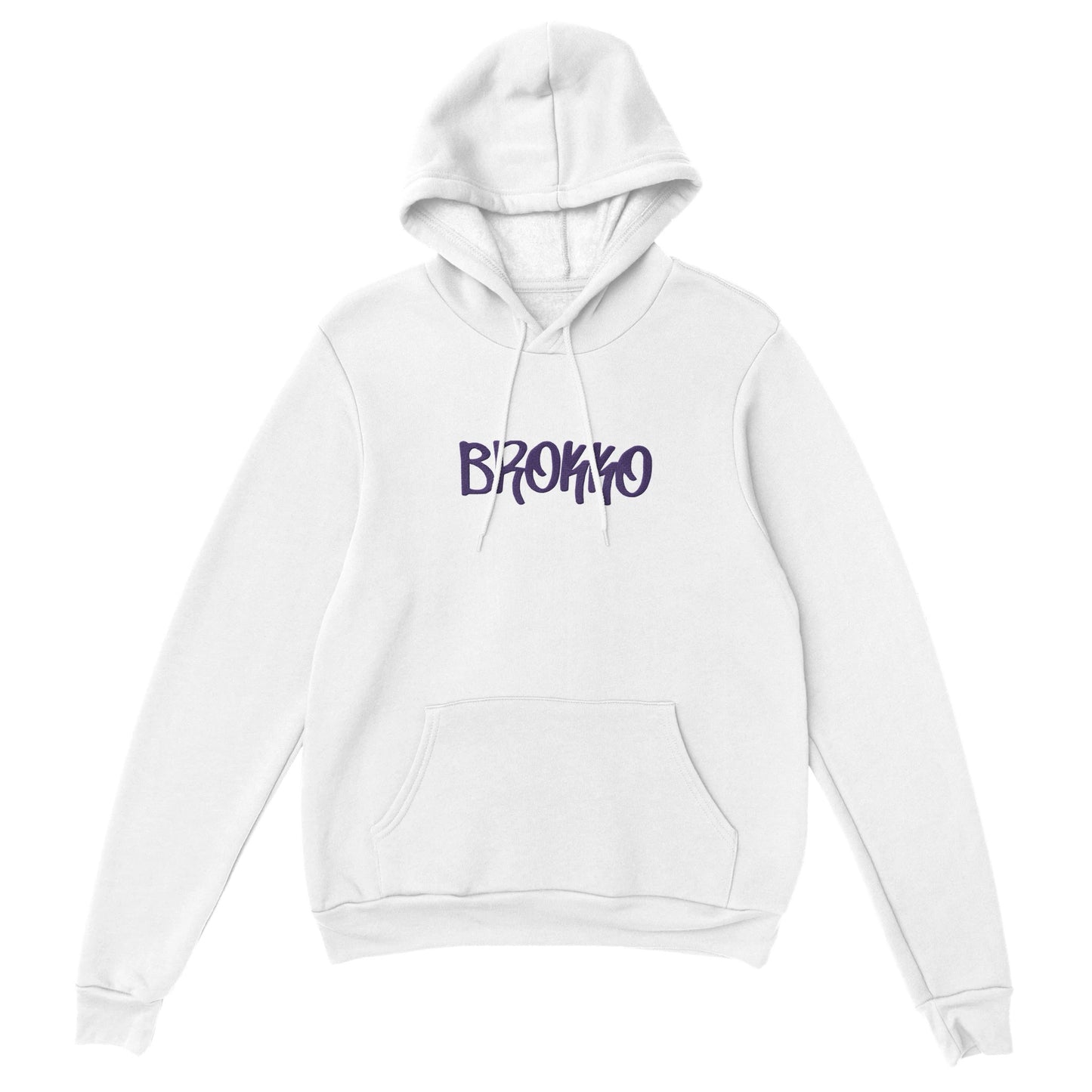 Geborduurde logo hoodie